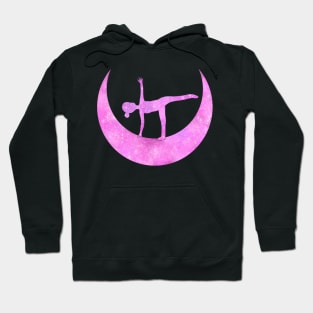 Half Moon Yoga Pose Hoodie